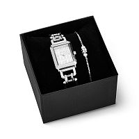 Комплект Coeur de Lion часы+браслет Silver-Silver, 7670/53-1717