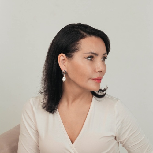 Серьги Fiore Luna PEARL, ACE22410-02 фото 2