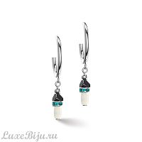 Пусеты Coeur de Lion Dark Green, *4544/21-0521
