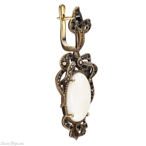 Серьги Fiore di Firenze OR2006 NERO фото 22