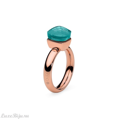 Кольцо Qudo Firenze blue apatite 19 мм 626098 BL/RG