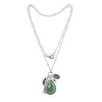 Колье Fiore Luna GREEN AVENTURINE, LN5126 RG/S