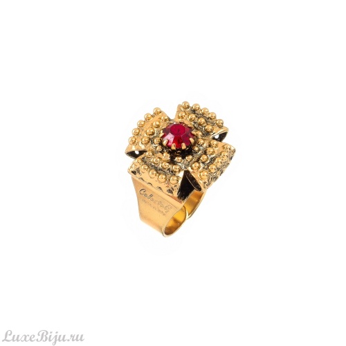 Кольцо Celeste G, разъемное, с кристаллом Swarovski, CS26.1-2154 красный