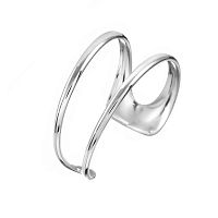 Браслет Dansk Copenhagen, Passion Waterproof, кафф, лаконичный дизайн, DNSK26.1-7W2601013 серебристый