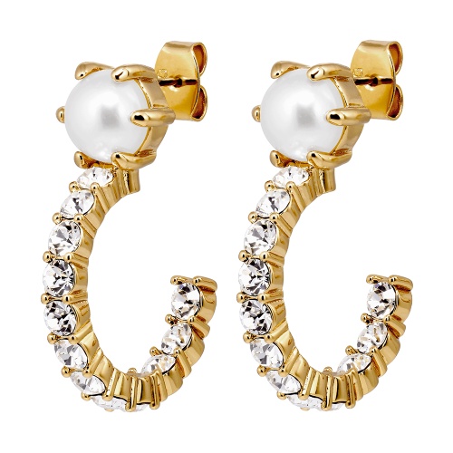Серьги Dyrberg Kern ESPRIT SG CRYSTAL / WHITE PEARL  480096, 480096 фото 4