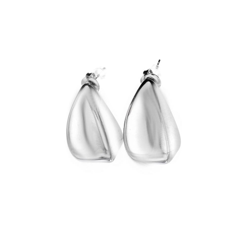 Серьги Dansk Copenhagen, Courage Waterproof, с зеркальным эффектом, DNSK26.1-3W2601015 серебристый
