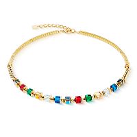 Колье Coeur de Lion Multicolour Gold, 2100/10-1516