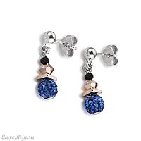 Серьги Coeur de Lion Multicolor 4846/21-1500