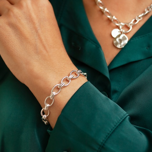 Браслет Fiore Luna Cleo Сarabiner, CL6087 S фото 4