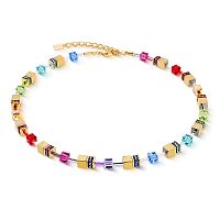 Колье Coeur de Lion Multicolour Rainbow-Gold, 3015/10-1535