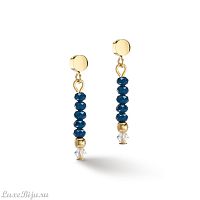Пусеты Coeur de Lion Dark Blue, 2033/21-0721