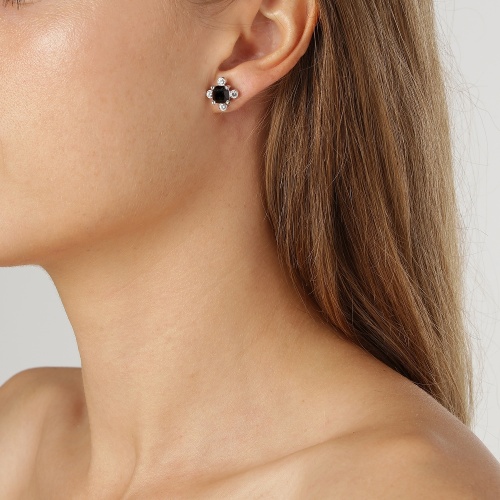 Серьги Dyrberg Kern GIGI SS BLACK, 430114 фото 4