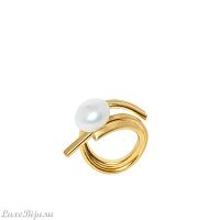 Кольцо Katerina Vassou, Buttress, разъемное, с жемчугом, KV26.1-401051G золотистый