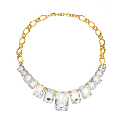 Колье Celeste G, с кристаллами Swarovski, CS26.1-1428 хрустальный