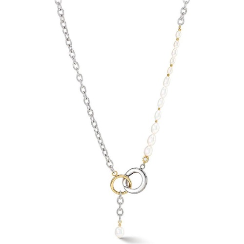 Колье Coeur de Lion Freshwater Pearls with O-ring bicolor, 1104/10-1426 фото 2