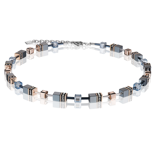 Колье Coeur de Lion Ice Blue, 4015/10-0730