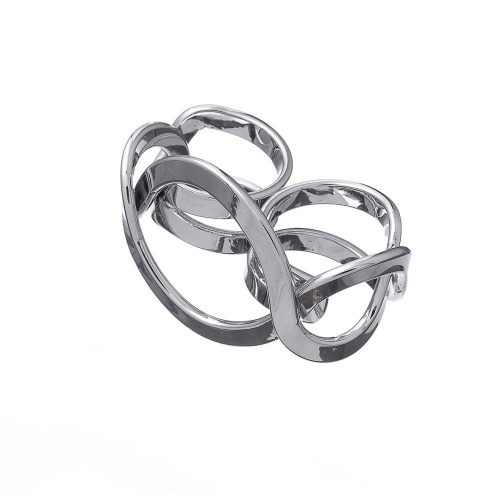 Кольцо Moon Paris, Ringo, двойное, широкое, MR-22.12-223 серебристый