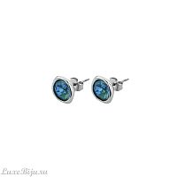 Пусеты Fiore Luna Silky Sage Delite A1909.16 G/S