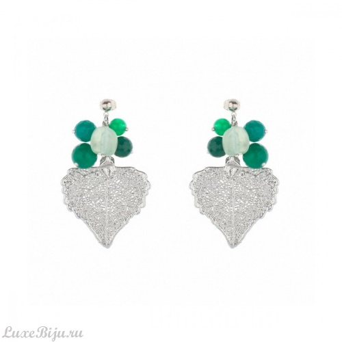 Серьги Ester Bijoux Тополь F710-S BW