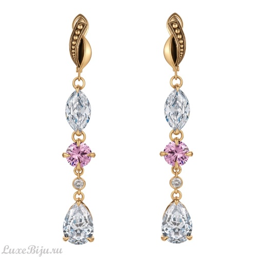 Серьги Fiore di Firenze OR0431 ROSA