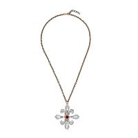 Колье Celeste G, с кристаллами Swarovski, CS26.1-1626-1 красный