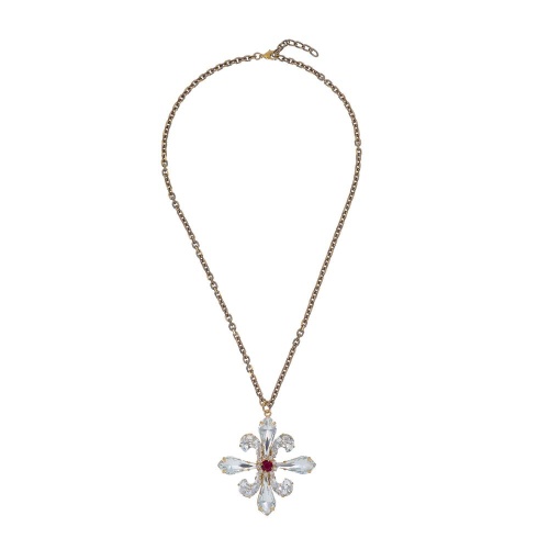 Колье Celeste G, с кристаллами Swarovski, CS26.1-1626-1 красный