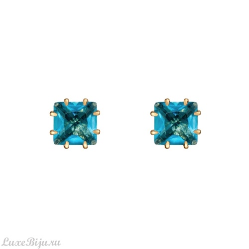 Серьги пусеты Fiore di Firenze OR1606 BLU PICCOLO