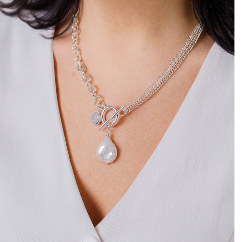 Колье Fiore Luna Pearle Togl, BL4515 S фото 4