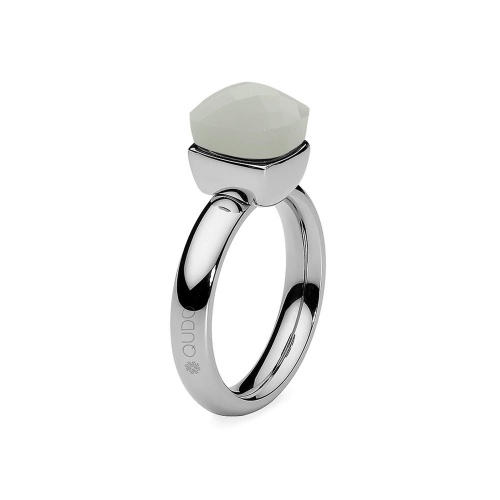 Кольцо Qudo Firenze Light Grey Opal 16 мм 610319 BW/S фото 2
