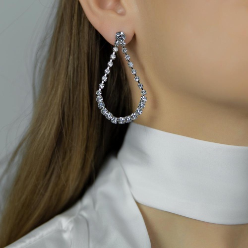 Серьги Moon Paris, Bohemia, с кристаллами, MB-26.01-023 хрустальный фото 2