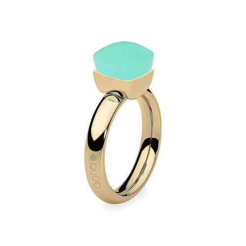 Кольцо Qudo FIRENZE 17.2 (G) Light Palace Green Opal, 107001/40-4510 17.2