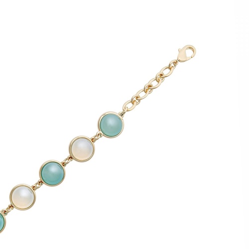 Классический браслет Pearl B.Agate-Opaline C1362.21.25 BL/BW/G фото 3