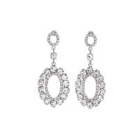 Серьги Moon Paris, Bohemia, с кристаллами, MB-26.01-021 хрустальный