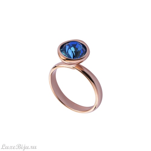 Кольцо Fiore Luna Royal Blue Delite K1911.23 BL/RG