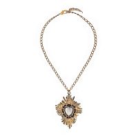 Колье Celeste G, с сердцем и кристаллами Swarovski, CS26.1-1124 серебристый