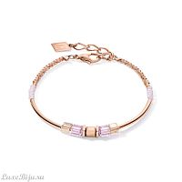 Браслет Coeur de Lion Rose Gold Lilac 5042/30-0829