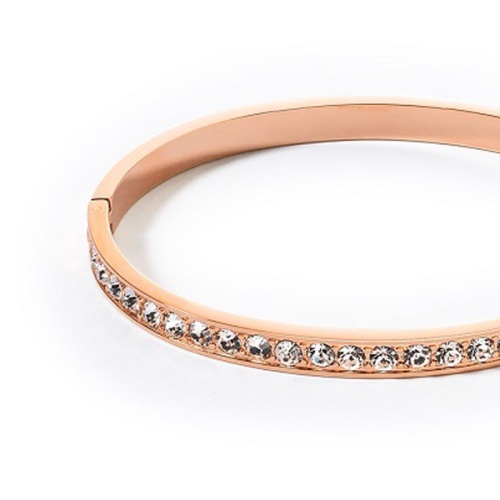  Браслет Coeur de Lion Crystal-Rose gold 17 см, 0131/33-1822 фото 4