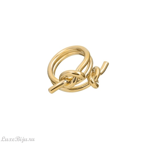 Кольцо Moon Paris, Ringo, с узлами, MR-23.12-063 золотистый, 18