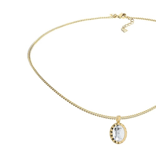 Колье Qudo TIVOLA UNICA big (G/P) Crystal 3cm, 420501 фото 8