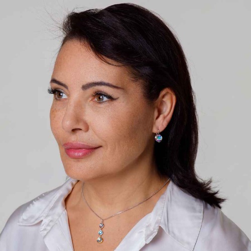 Серьги Fiore Luna AB, A1911.25 BW/S фото 2