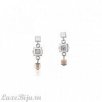 Серьги Coeur de Lion Silver-Rosegold, *5037/21-1723
