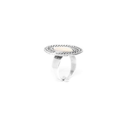 Кольцо ORI TAO, Mamata, разъемное, со вставкой из перламутра, OT22.1-19-29899 серебристый фото 4