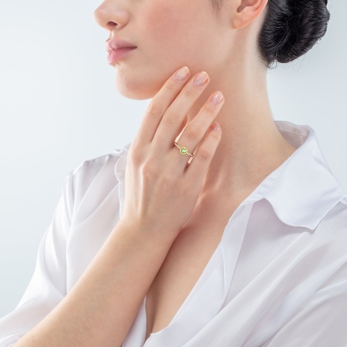 Кольцо Coeur de Lion Green-Gold, 0228/40-0516 56 фото 2