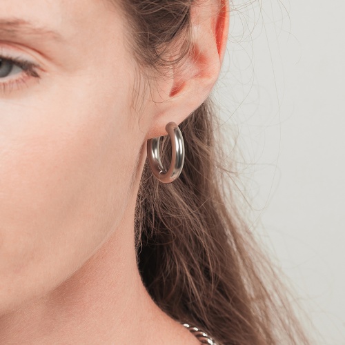 Серьги Fiore Luna 25, AWE2894-S-5-25mm фото 2