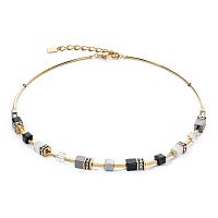 Колье Coeur de Lion Black-White-Grey, 2800/10-1333