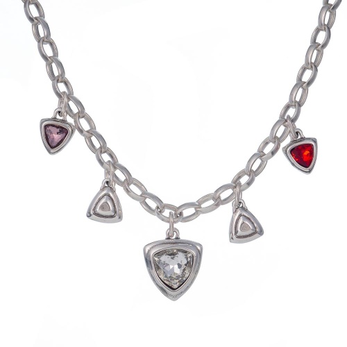 Колье Ciclon, Fortuna, с кристаллами, CN-251807 хрустальный фото 3