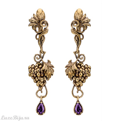 Серьги Fiore di Firenze OR1917 AMETISTA