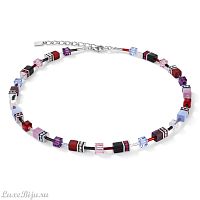 Колье Coeur de Lion Purple-Red-Blue 2838/10-0841