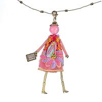 Подвеска Miamelie, кукла Николетта, MiA-2512-CL8140 золотистый