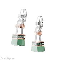 Серьги Coeur de Lion Light Green 4016/20-0520
